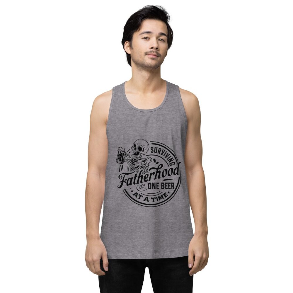 Surviving Fatherhood Men’s premium tank top